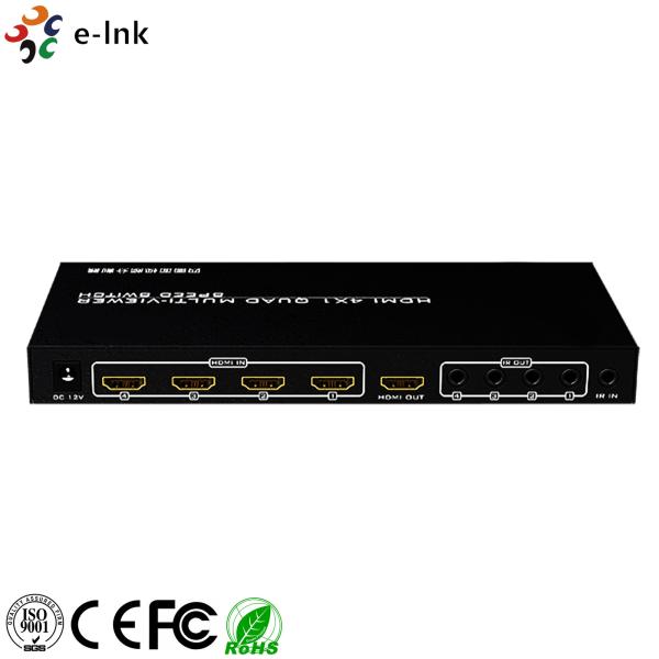 Cheap 4x1 HDMI Multiviewer Switch 4 HDMI Signal Into One HDMI Display for sale
