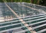 Transparent Corrugated Polycarbonate Sheets For Roof Covering 0.8 - 1mm
