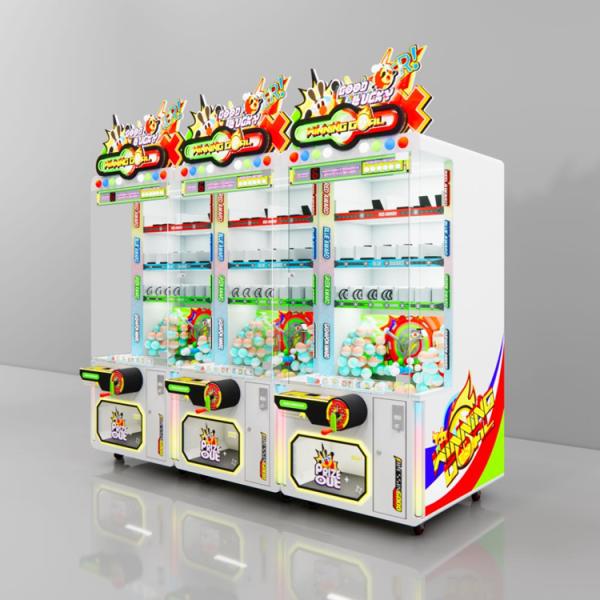 English Support Luxury Claw Machine Arcade Shake Ball Game Electronic Claw Machine Vending Game Machine