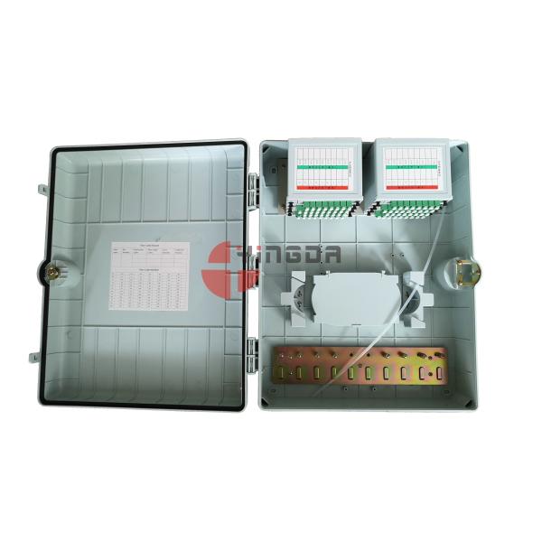 96 Fibers 2/32 Optical Splitter Termination Distribution Box Enclosure High Density