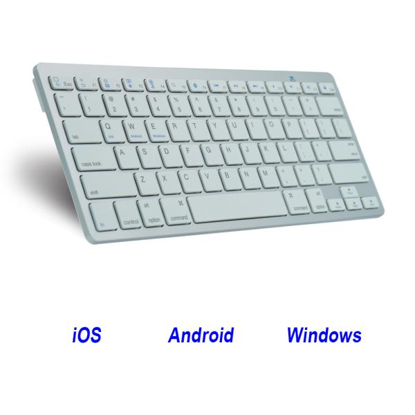 Cheap 78 Keys Portable Bluetooth Keyboard For Ios Android Windows 3 In 1 for sale