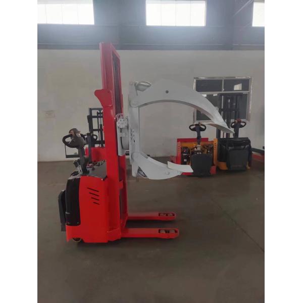 1 Ton Load Capacity Electric Clamp Stacker 400-1300 Mm With Straddle Legs