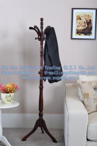 China Wood hangers, wooden clothes tree, clothes tree sitting room, bedroom hangers on sale