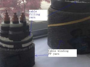 Best Submarine Cable Use Black Yellow Armouring PP Twine wholesale