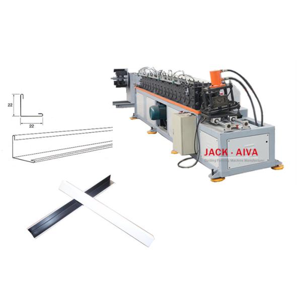5.5kw Wall Angle Roll Forming Machine Ceiling T Grid Production Line