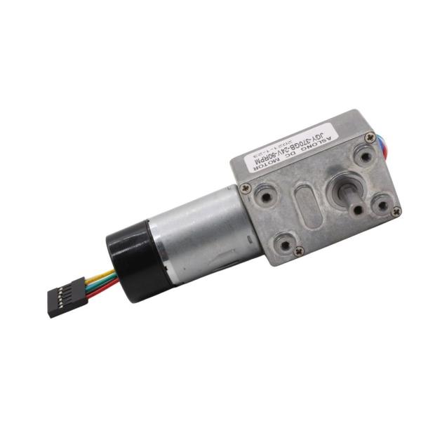 Cheap ASLONG JGY-370GB DC Worm Gear Motors 12v High Torque Reducer for sale