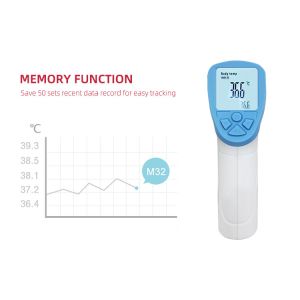 Best Kid Adults Electronic Digital Thermometer , Digital Infrared Temperature Gun wholesale