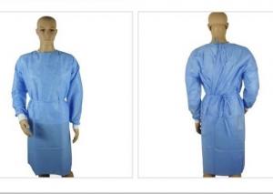 Best Custom Disposable Sterile Medical Surgical Hospital Gowns Waterproof SMS Protective Clothing wholesale