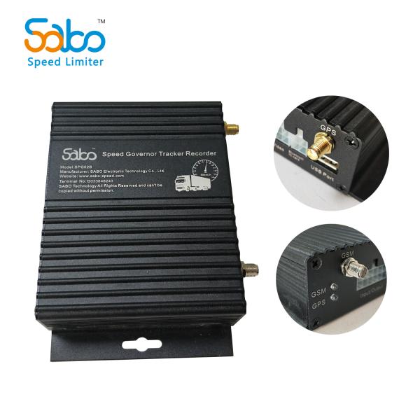Cheap 20HZ Geo Fence Flash Download Vehicle 24V GPS Speed Limiter for sale