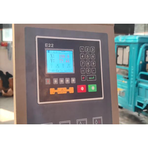 80T 2500 Torsion Bar Press Brake CNC E22 Controller Angle Programming