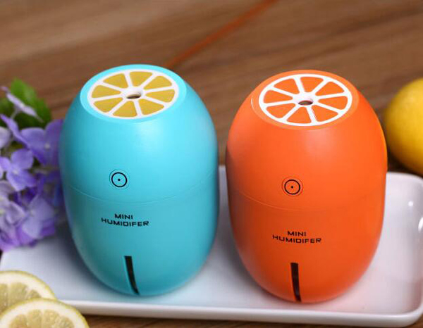 180ml USB Charge 4 Hours Auto Shut-off Car Lemon Mini Air Cool Mist Humidifier