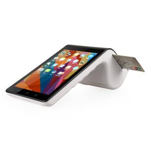 Magnetic Stripe Reader Payment Pos Terminal , Handheld Pos Devices PT7003 7.4V