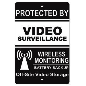 Best Aluminum Reflective Video And Audio Security CCTV Surveillance Signage OEM wholesale