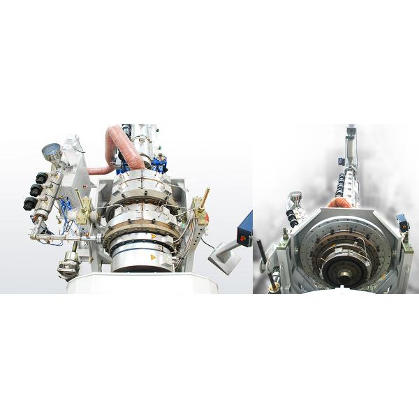 80kg-800kg Single Screw Extrusion 16mm-630mm PE Plastic Tube Pipe Making Machine With Customised Design