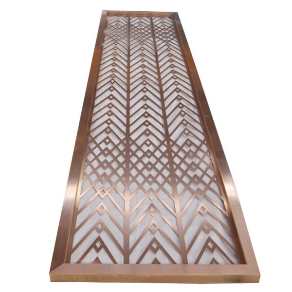 Custom high quality decorative stainless steel mesh floor to ceiling room dividers