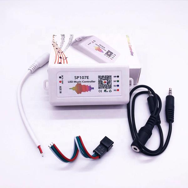 Cheap Smart SP107E Bluetooth LED Music Controller Remote Control DC 24V for sale