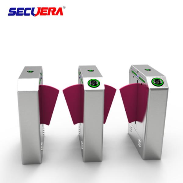 Cheap Smart Retractable Flap Barrier Gate Turnstile Security Subway Wing Gate for sale