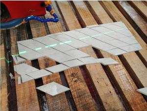 5 Axis Bridge Cutting Machine Rotate 360 Degrees 45 Degrees Chamfer  CNC Machines