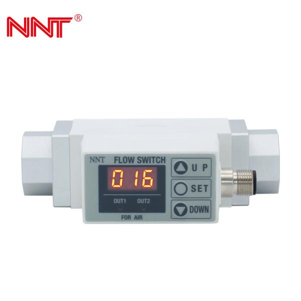 Cheap Air Thread IP65 Digital Flow Switch 150~170mA Current Consumption for sale