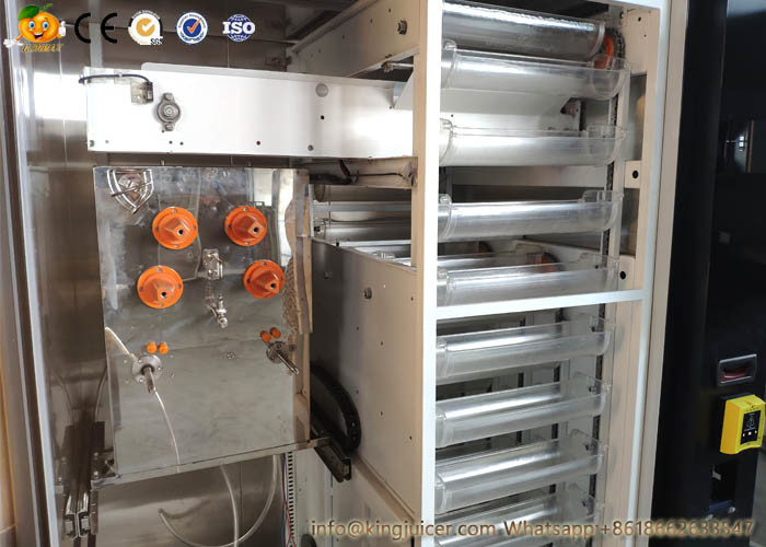 Automatic Freshly Squeezed Orange Juice Vending Machine For Commercial