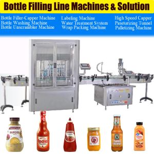 Best 12000BPH Chili Sauce Filling Machine chili paste bottle filling machine wholesale