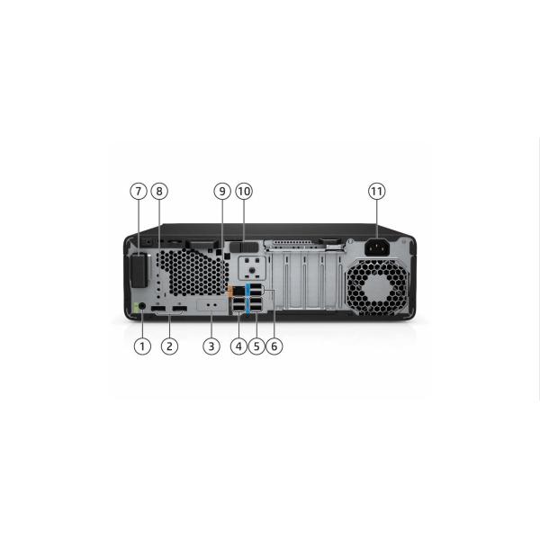 Intel W480 Chipset HP Z2 G5 SFF Barebone Workstation PC for Professional Applications