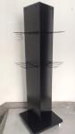 3 Sides Pegboard Display Stand / Triangle Metal Peg Wall Display Rack
