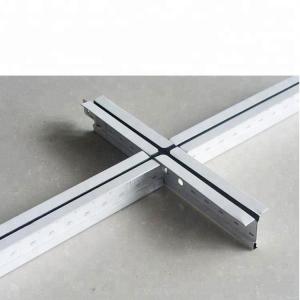 Best Galvanized Steel T Grid Ceiling System Anti Rusty Strong Bearing Capacity wholesale