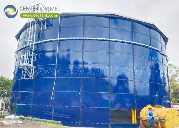 Cheap China Bolted Steel Fire Water Tanks Manufacturer: Center Enamel for sale