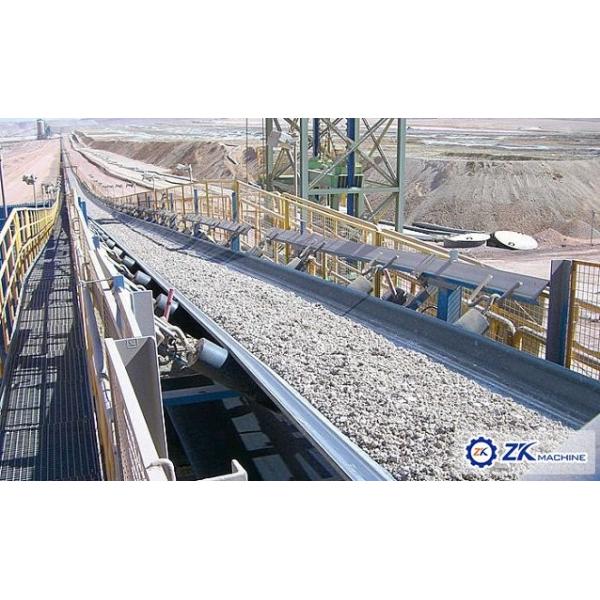 Reliable Operation Industrial Belt Conveyor High Transportation Capacity
