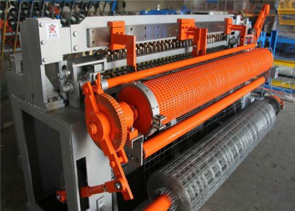 Cheap Automatic Welded Wire Mesh Machine , Weld Mesh Making Machine In Rolls for sale