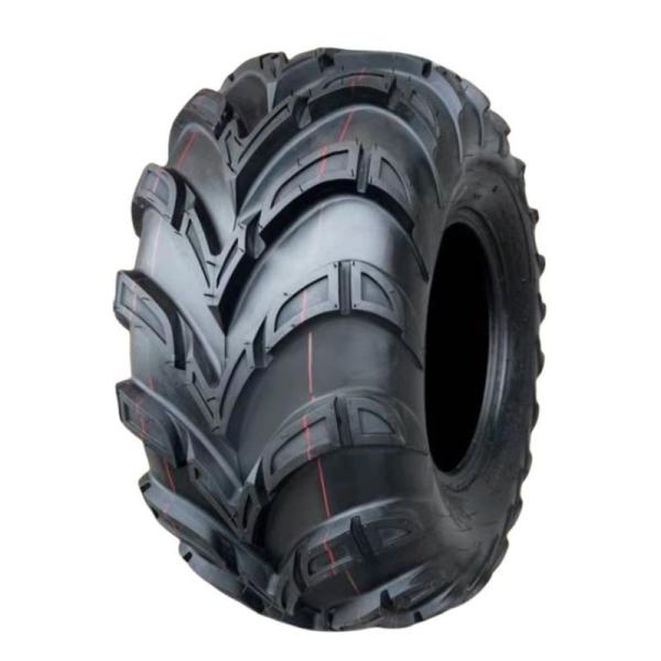 Cheap 25x10-12 4X4 ATV UTV Four Wheel Tires , Go Kart Tire Shock Absorption for sale
