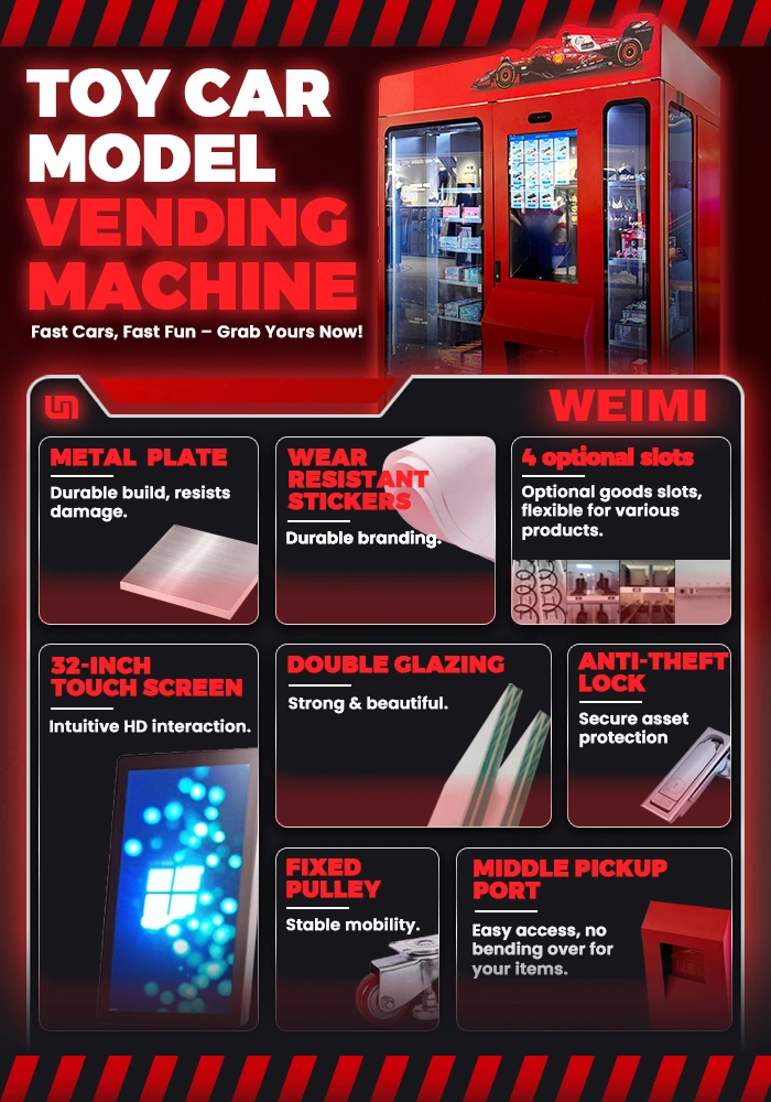 WEIMI Model Toy Cars Vending Machine Limited-edition Models Dispenser