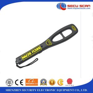 Best Anti Fall Hand Held Metal Detector For Airport Security Check , 7V-9V Operate Voltage wholesale
