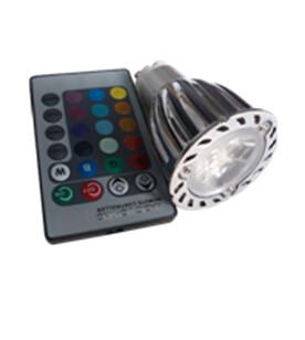 Cheap 3*2W GU10 super bright Epistar led chip RGB led spot light for sale