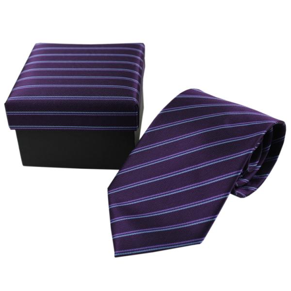 colorful silk necktie with match gift box collection