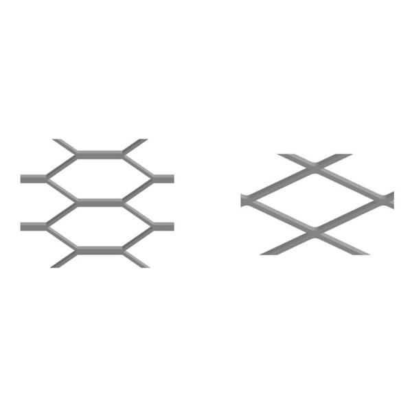 Stainless Steel And Galvanized Steel Expanded Metal Grating For Secure Walking Or Stair Treads