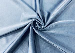 Best 200GSM 85% Polyester Knitting Stretchy Fabric For Swimwear Blue Haze Colored wholesale