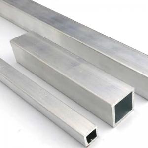 Best Hollow Aluminium Square Tubes 6063 T5 Black Silver Seamless Aluminum Tubing wholesale