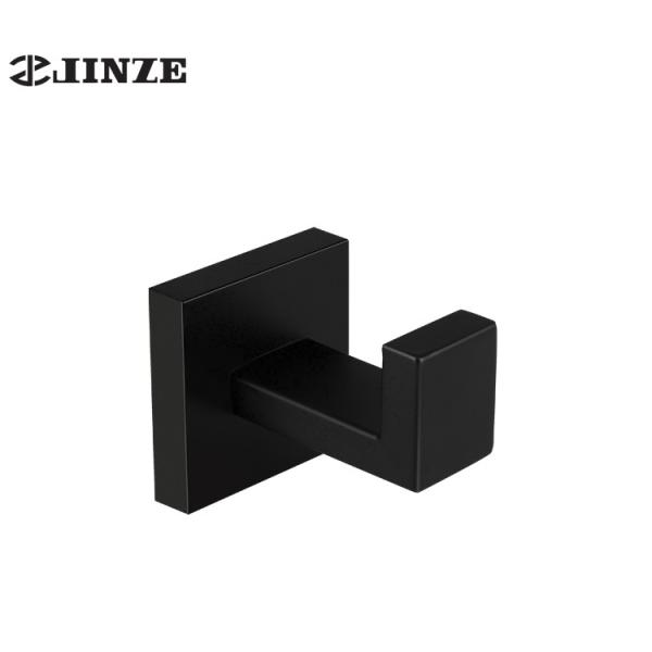 Cheap Polished Bathroom Hardware Accessories Single Robe Hook for sale