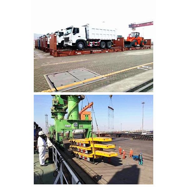 Tarpaulin End Dump Grain Trailer