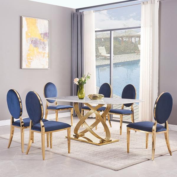 Cheap Casual Cafe Bar Custom Stainless Steel Furniture Upholstered Velvet High Chair for sale