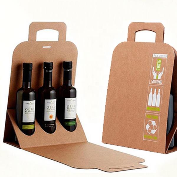 Recyclable Cardboard Kraft Paper Gable Boxes 5kg Loading