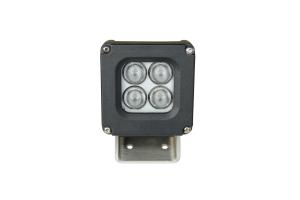 Black Anodize CNC Parts LED light Housing With Heat Sink
