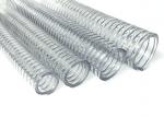 Non Toxic PVC Steel Wire Hose Flexible Transparent Hose / Pipe ROHS Approved