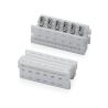 Buy cheap 1.27mm Pitch White IDC Connector 4 6 8 10 20 24 Pin Flat Cable Connector from wholesalers
