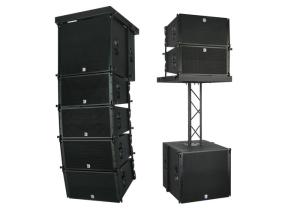 Best Professional Powered Active Line Array Speaker System 10'' 620W RMS wholesale