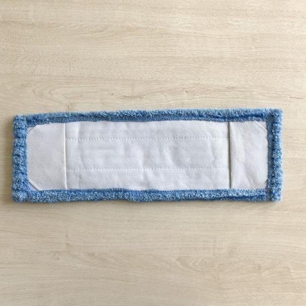 100% polyester absorb water flat mop house keeping wet mop Chinese suppiler with scrape