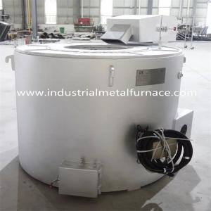 China Gas Fired 400kg Zamak Industrial Induction Electric Metal Melting Furnace Fixed Type on sale