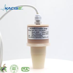 Best The KUS600 ultrasonic sensor made of PVDF/PTFE materials is used for distance and liquid level measurement. wholesale